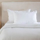 Bamboo Waterproof Standard Pillow Protector in White by Hilton | Pillow Talk