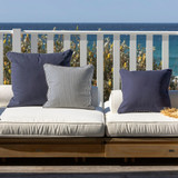 Zona Outdoor Large Square Plain Cushion [HABLZONAP18B]