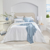 Camden White Coverlet Set [ASPBCAMDEN16A]