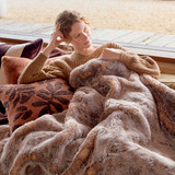Pelage Faux Fur Extra Large Throw [MUSLPELAG15A]