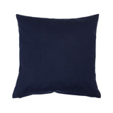 Martinique Navy Cushion Cover in Navy by Habitat | 1 x Cushion Cover 45cm x 45cm - Pillow Talk