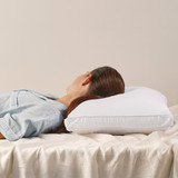 Gusseted Low Firm Pillow [HERBGUSTD01A]