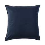Washed Linen Look Navy European Pillowcase [ESSBWLL19_EURA]