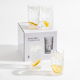 Malibu Clear Highball Glasses Set of 4 [MUSLMALIBU18A]