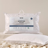 Luxurious Microfibre Pillow in White by Hilton | Medium - Pillow Talk