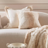 Pelage Faux Fur Square Cushion [MUSLPELAG15]