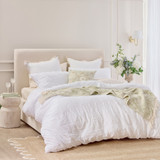 Greta White Quilt Cover Set [ESSBGRETA18C]