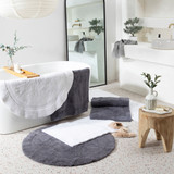 Resort Reversible Bath Mat Round [MUSARESOR13_BRN]