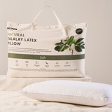 Eco Living Natural Soft Talalay Latex Pillow in Soft by Hilton | Pillow Talk