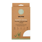 Eco Living Bamboo Cotton Pillow Protector Pair [HILBBAMCOPPR]