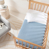 Softer Than Silk 340gsm Cotton Bamboo Cot Blanket [BABBSOFTT17]