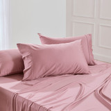 400TC Bamboo Cotton Queen Pillowcase Pair [HABB400TC15_QPC]