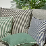 Zona Outdoor Large Stripe Square Cushion [HABLZONAS18B]