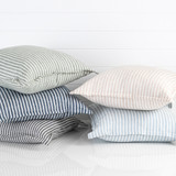 Sahara Linen Striped Square Cushion [MUSLSAHAA21]