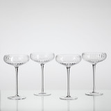 Briella Champagne Coupe Glasses Set of 4 [MUSLBRICG20A]