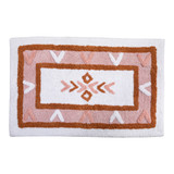 Folk Flower Pecan Bath Mat Range [HABAFOLKF20B]