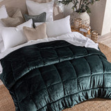 Cosy Cube Forest Green Comforter [CCBCOSYC18E]