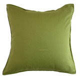Washed Linen Look Grass Green European Pillowcase [ESSBWLL19_EURT]