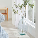 Miguel Blue Recycled Glass Vase [MUSMIGUE21A]