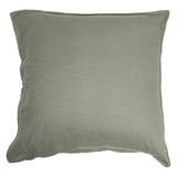 Washed Linen Look Pale Olive European Pillowcase [ESSBWLL19_EURQ]