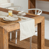 Pelham Natural Cotton Table Linen Range [HABLPELHC21B]