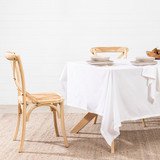 Pelham White Cotton Table Linen Range [HABLPELHC21A]