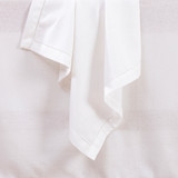 Pelham White Cotton Table Linen Range [HABLPELHC21A]