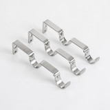 Bodie Chrome Double Rod Bracket 3 Pack [ESSBRYLEE21B]