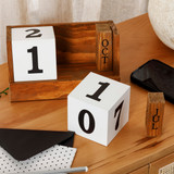 Tempo Natural Wooden Calendar [MUSLTEMPO22B]