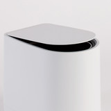 Denver White Bathroom Accessories [HABADENVE21F]