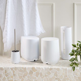 Denver White Bathroom Accessories [HABADENVE21F]