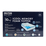 Relax Therapy 10cm Memory Foam Mattress Topper [HILBC10MFT21]