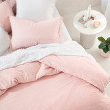 Talia Blush Quilt Cover Set [ESSBTALIA22C]