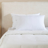 Aller-Free Waterproof Pillow Protector Standard in White by Hilton | Pillow Talk