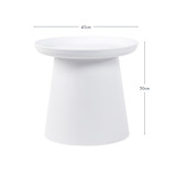 Airlie White Outdoor Side Table [HABLAIRLI21A_ST]