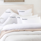 Cotton Jersey European Pillow Protector [TWOBUSHAP12B]