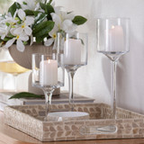 Lexi Glass Candle Holder 3 Piece [HABLLEXCHS22]