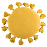 Samira Round Mustard Cushion [MUSLSAMIRR21DIS]
