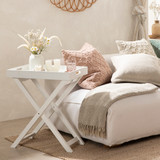 White Casa Butlers Tray in White by Habitat | Pillow Talk