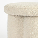 Ollie Boucle Ottoman [MUSLOLLIE23]