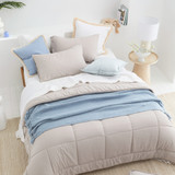 Snoozi Cube Natural Microfibre Comforter Set [ESSBSNOOZ22E]