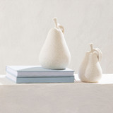 Pear Sculpture in Cream by MUSE | Large, Small - Pillow Talk