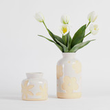 Lillian White Decorative Vase [MUSHLILVS23B]