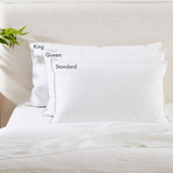 30/70 Duck Down Feather Queen Pillow [GREB3070Q23]