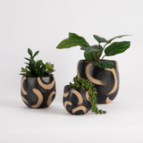 Inka Ceramic Decorative Pot [MUSHINKPS23]