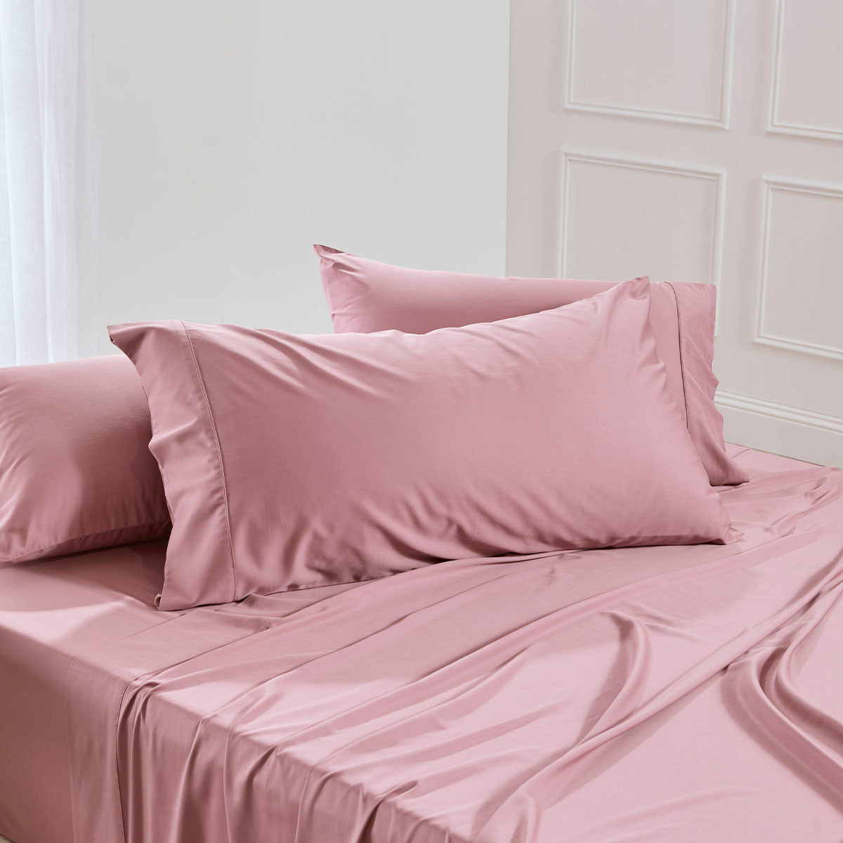 400TC Bamboo Cotton King Pillowcase Pair [HABB400TC15_KPC] Pillow Talk