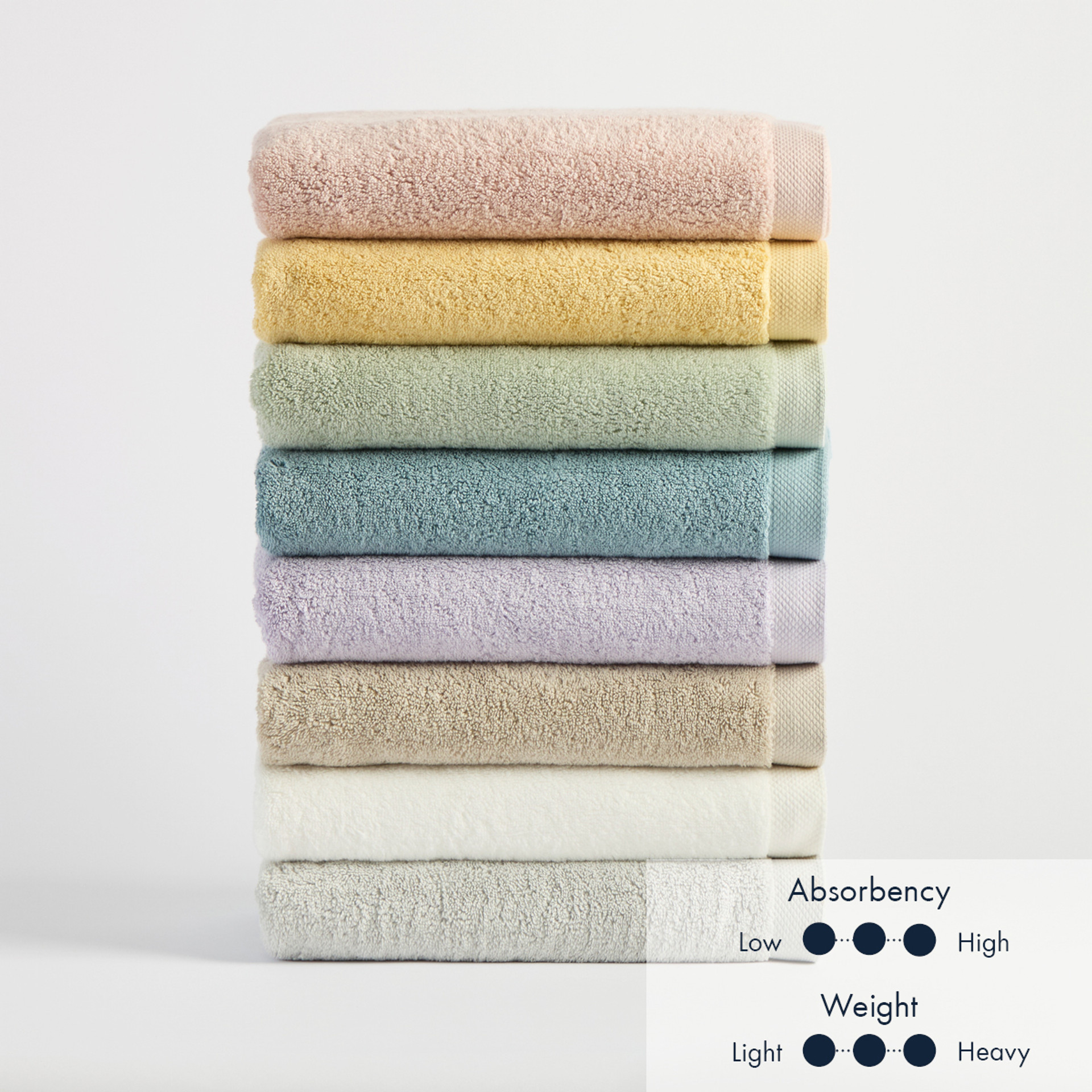 Australian Cotton Towel Range [MUSAAUSCO20] Pillow Talk