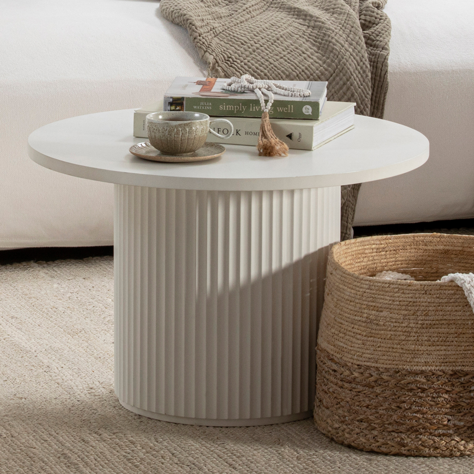 Tully Fluted Coffee Table [HABLTULLC23] Pillow Talk