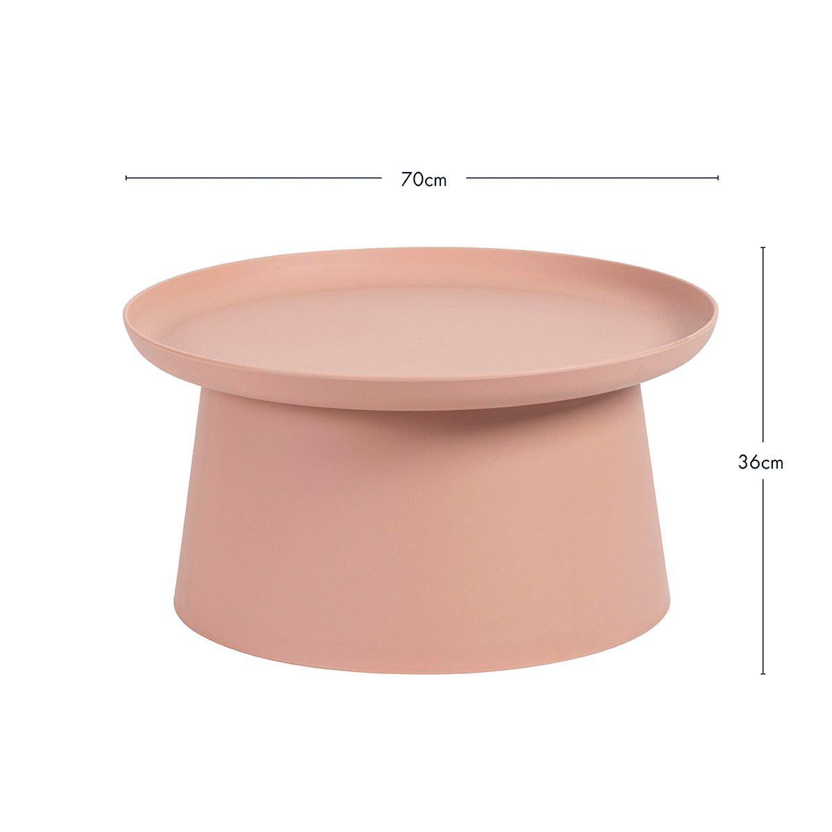 Airlie Pink Outdoor Coffee Table Pillow Talk