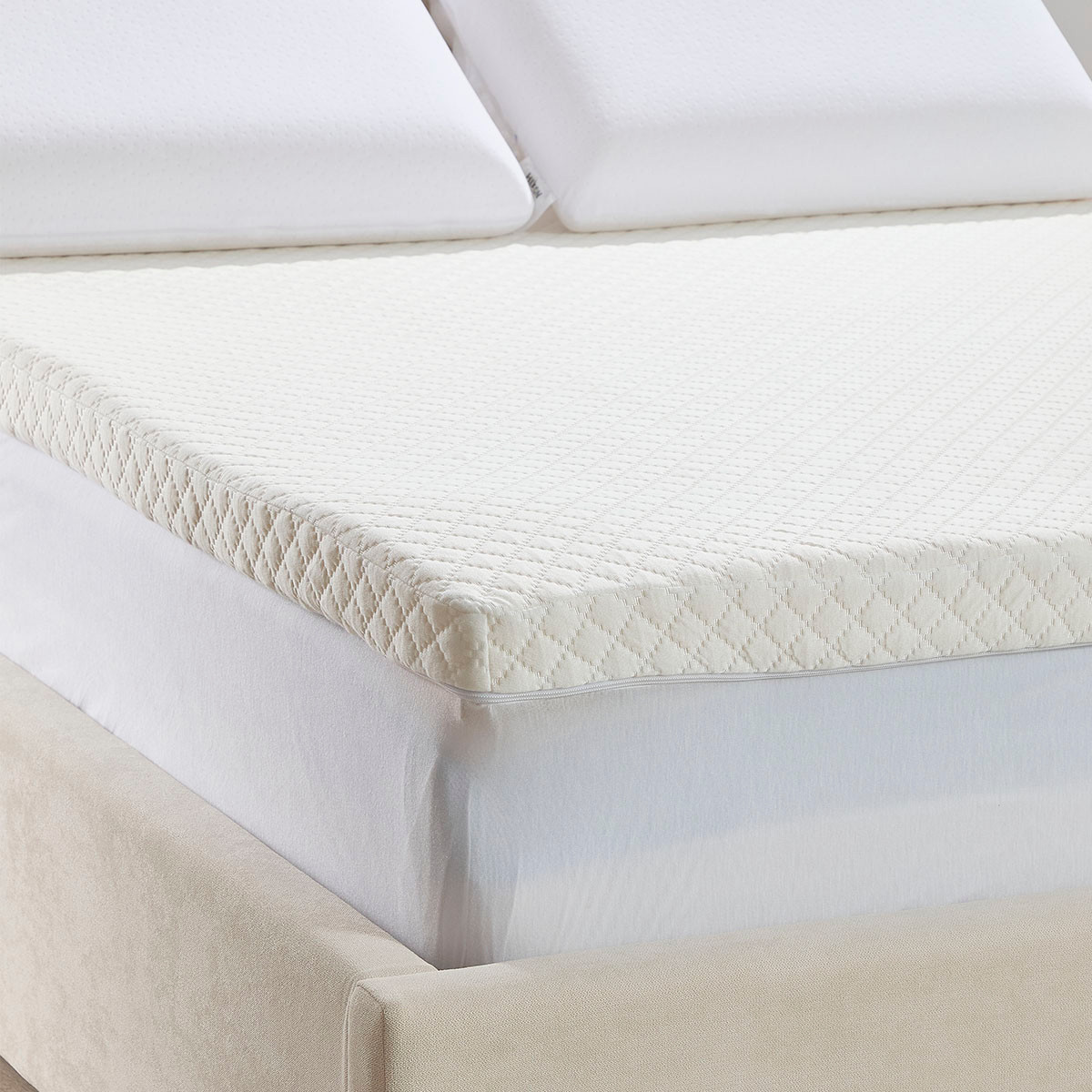 Relax Therapy 7cm Memory Foam Mattress Topper Pillow Talk